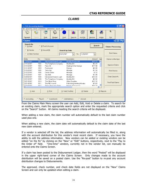 CTAS Reference Guide.doc - Office of the State Auditor