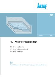 F12 Knauf Trockenestrich Neu F12 - Knauf AG