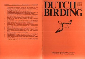 1980-1 - Dutch Birding