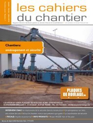 numÃ©ro 1 - Les cahiers du chantier