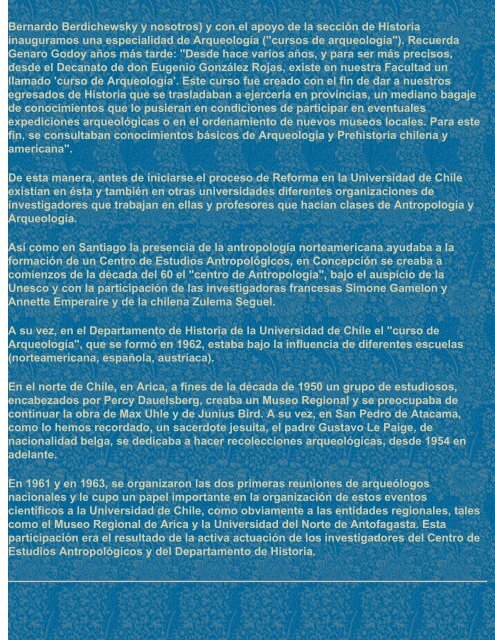 Excerpta NÂ° 7 - Facultad de Ciencias Sociales - Universidad de Chile