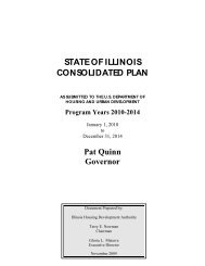 Five Year Consolidated Plan - The Illinois Housing Development ...