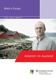 Arbeiten im Ausland - Zentrale Auslands- und Fachvermittlung der ...