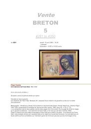 BRETON 5 - Sculpture 1940