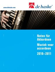 Noten für Akkordeon Muziek voor accordeon 2010–2011 - Krompholz