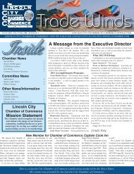 A Message from the Executive Director - Lincoln City Chamber of ...