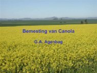 Bemesting van Canola - A Agenbag - 9 April 2013 ... - overbergagri