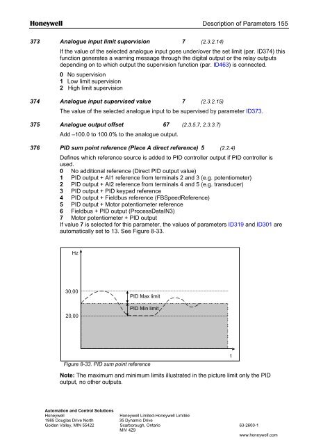 NXS Form 63-2600, Users Manual, Technical Data - CONTROL ...