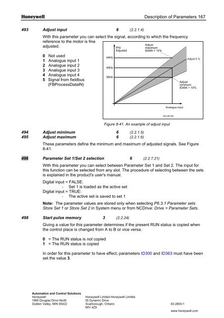 NXS Form 63-2600, Users Manual, Technical Data - CONTROL ...