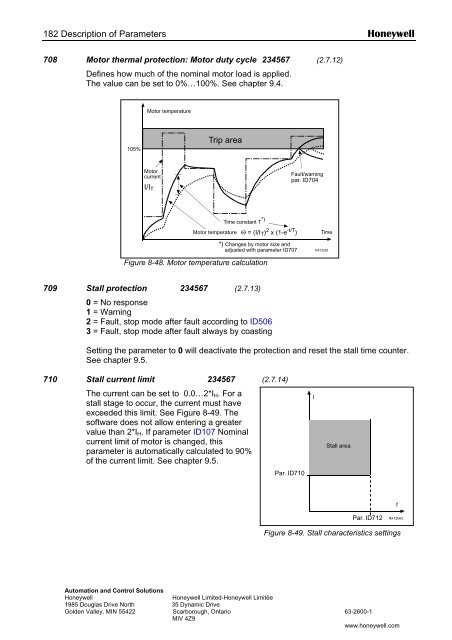 NXS Form 63-2600, Users Manual, Technical Data - CONTROL ...