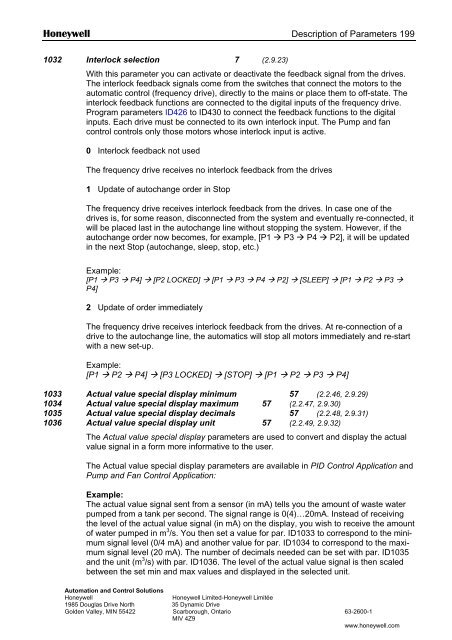 NXS Form 63-2600, Users Manual, Technical Data - CONTROL ...