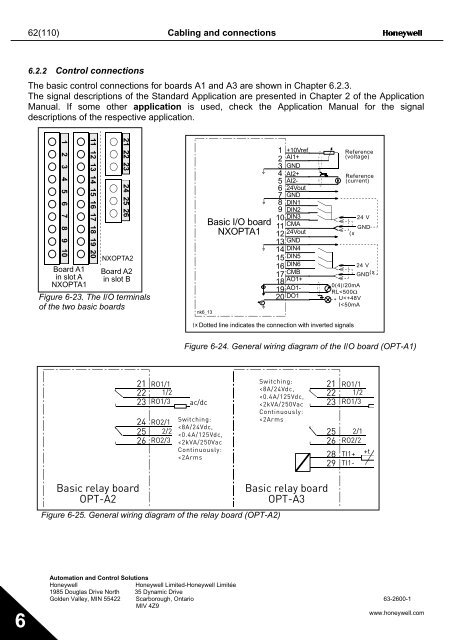 NXS Form 63-2600, Users Manual, Technical Data - CONTROL ...