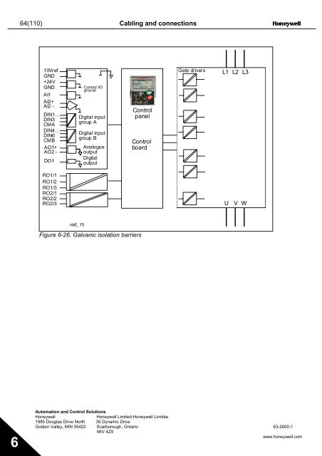 NXS Form 63-2600, Users Manual, Technical Data - CONTROL ...