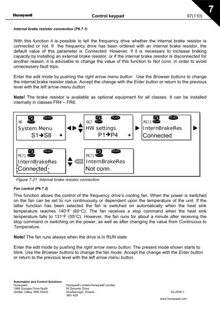 NXS Form 63-2600, Users Manual, Technical Data - CONTROL ...