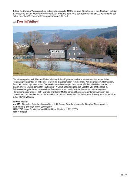 der Mühlhof - Dorfgemeinschaft Köbbinghausen eV