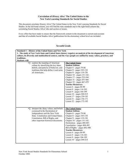 photo Teachtci Chapter 21 Answers correlation of history alive the