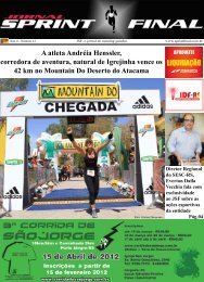 A atleta Andréia Henssler, corredora de aventura, natural de ...