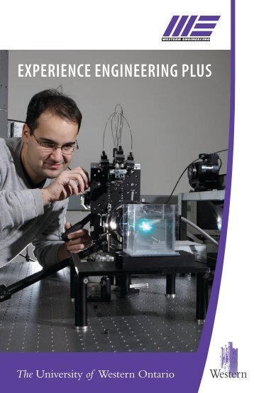 ExpEriEncE EnginEEring Plus - Western Engineering - University of ...