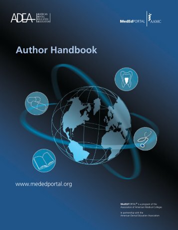 MedEdPORTAL Author Handbook - Association of American ...