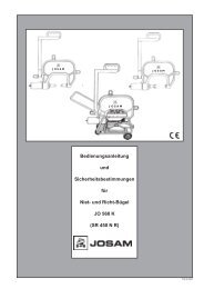 JOSAM frame press