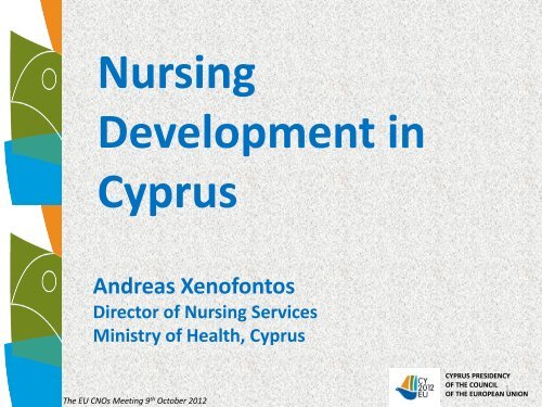 Nursing Development in Cyprus