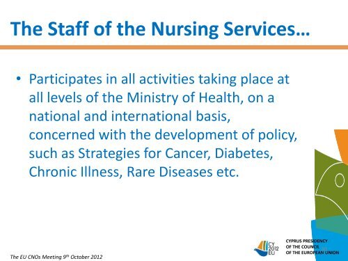 Nursing Development in Cyprus