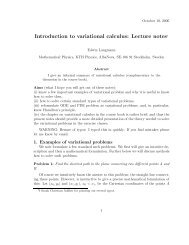 [VAR]=Notes on variational calculus