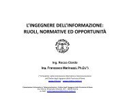 Atti del seminario - Ordine degli Ingegneri della provincia di Roma