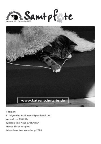 Katzenschutz Braunschweig eV - VR-Web