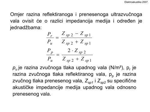 9. ULTRAZVUK I  HIDROAKUSTIKA - Fer