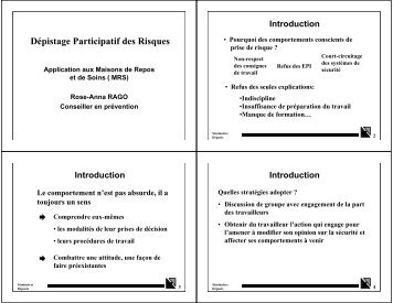 PP Rago Exemple d'utilisation du guide DÃ©paris dans un home pour ...