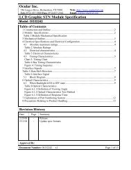 OG32242 Master Specification r.1 - Channel Microelectronic GmbH