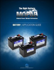 Battery Application Guide Carquest Auto Parts