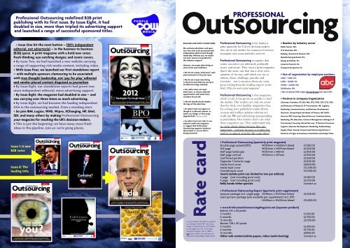 Media Pack - Professional Outsourcing Magazine