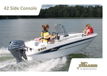 Yamarin 42 Side Console 2013