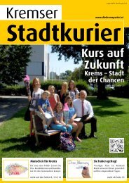 Stadtkurier - SPÃ Stadtorganisation Krems