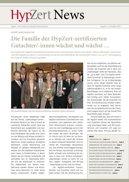 Dezember 2007 - HypZert GmbH