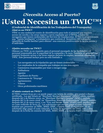 Ã‚Â¡Usted Necesita un TWICÃ¢Â„Â¢!