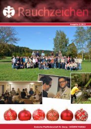 Ausgabe 4/2013 Deutsche Pfadfinderschaft St ... - DPSG Passau