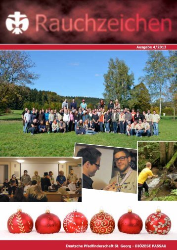 Ausgabe 4/2013 Deutsche Pfadfinderschaft St ... - DPSG Passau