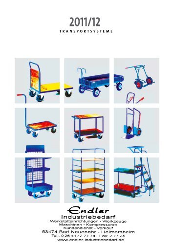 Rollcart Transportsysteme 2012 - Endler Industriebedarf