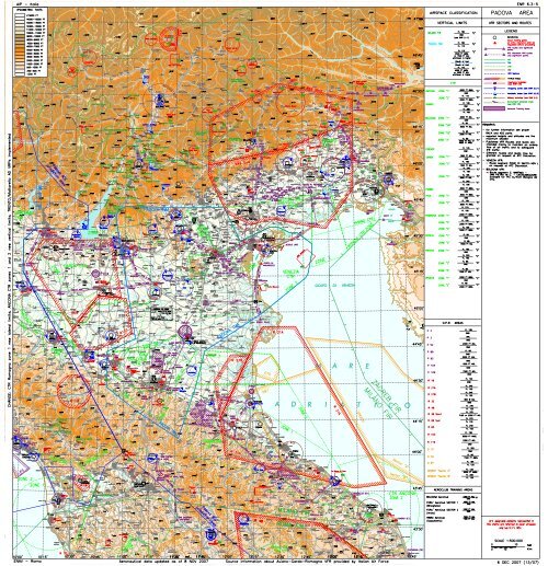 AREA PADOVA VFR (Dati + Mappa 7 MB) - IK4HDQ