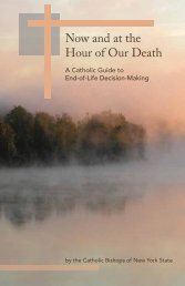 Now and at the Hour of Our Death - New York State Catholic ...