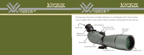 Vortex Viper Spotting Scope Manual - Eagle Optics