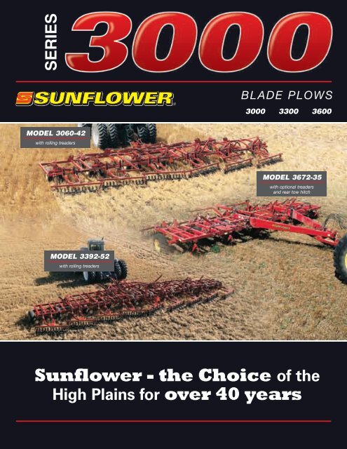 Sunflower - the Choice of the - AGCO Iron