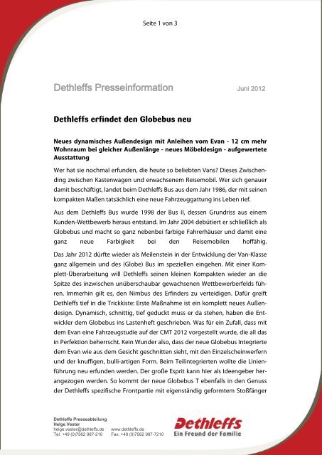 Download PDF - Dethleffs