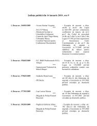 Şedinţa publică din 14 ianuarie 2010 , ora 9 - Curtea Constituţională ...