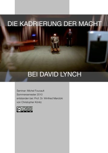 Die Kadrierung der Macht bei David Lynch