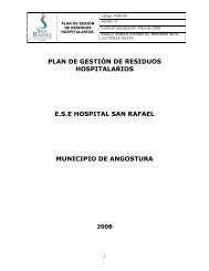 Descargar el plan - Hospital San Rafael - Angostura