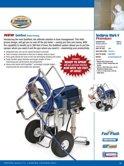 Graco Texture Sprayer Brochure - Graco Inc.